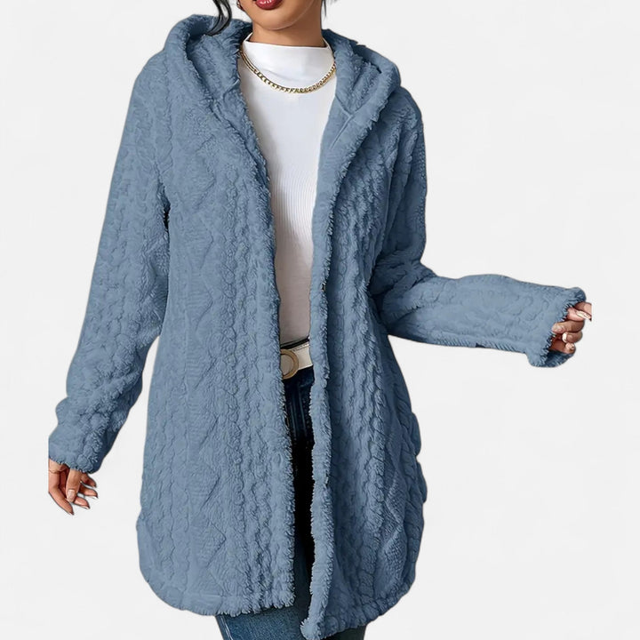 Women’s Jacquard Hooded Coat – Heritage Luxe