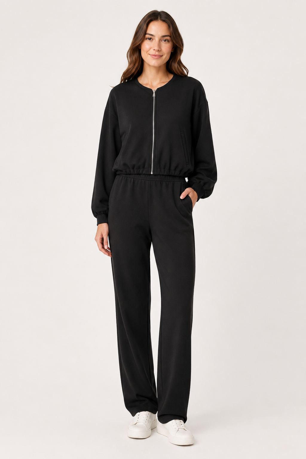 NOMU | Women’s Zippered Bomber Jacket