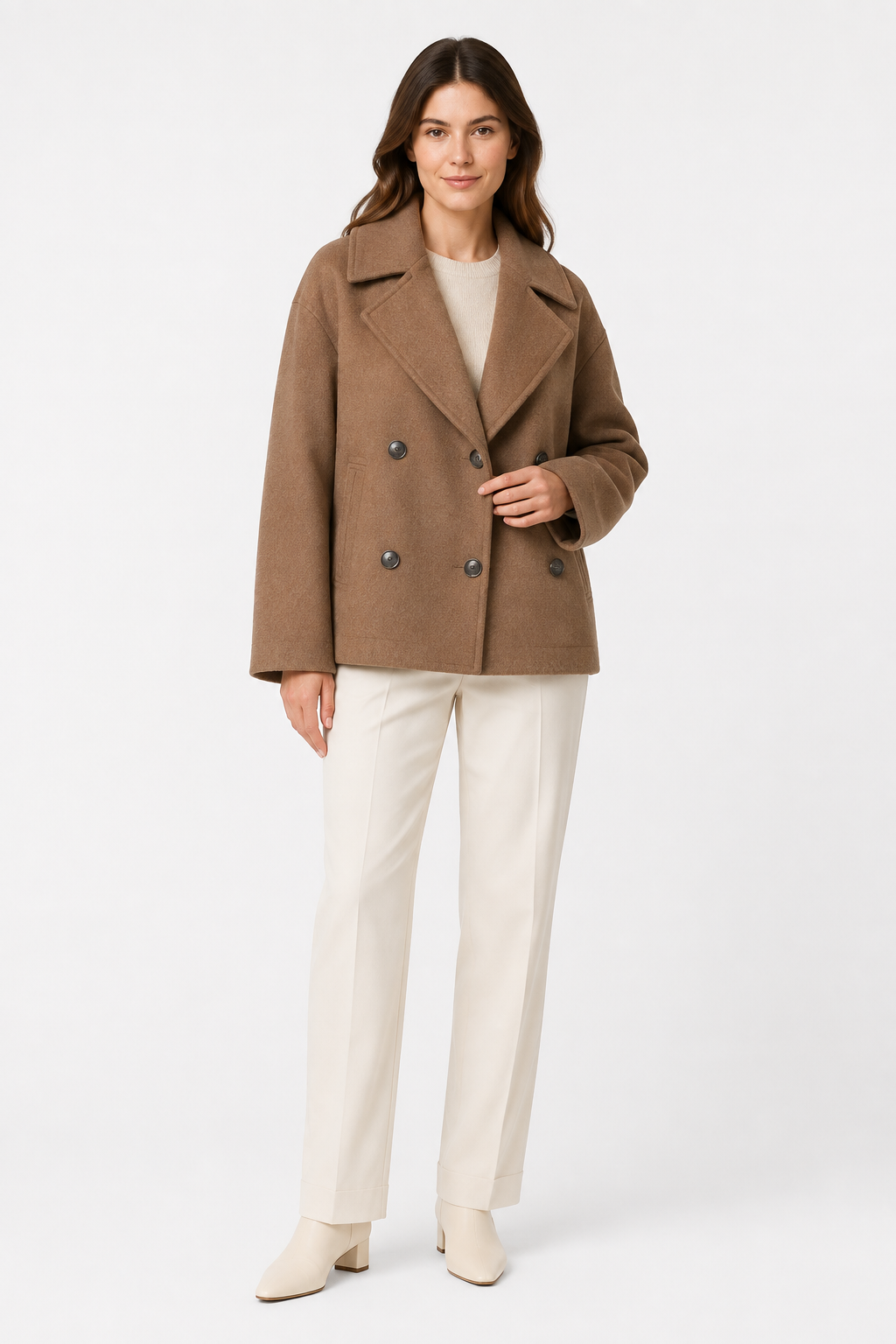 NOMU | Women’s Double Breasted Coat