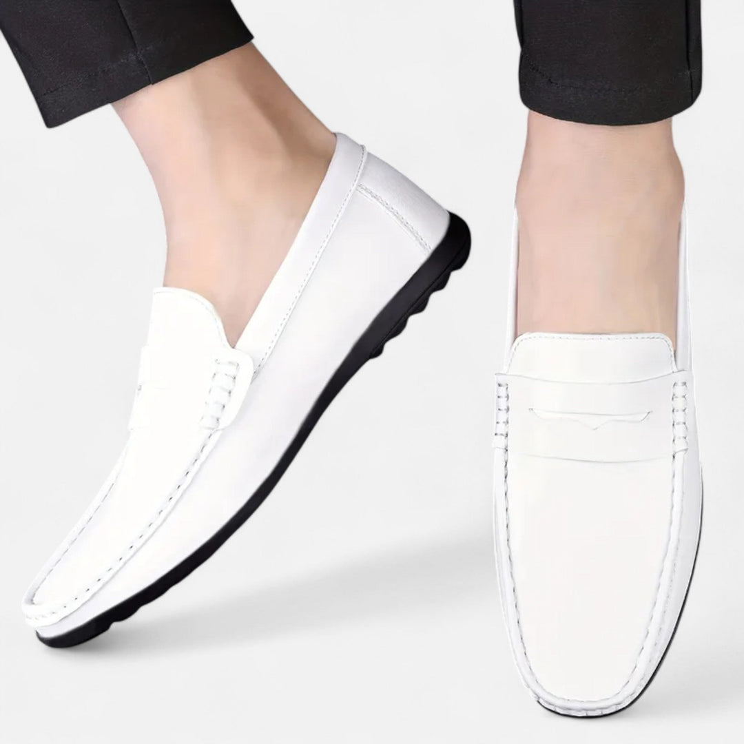 Men’s Classic Faux Leather Loafers