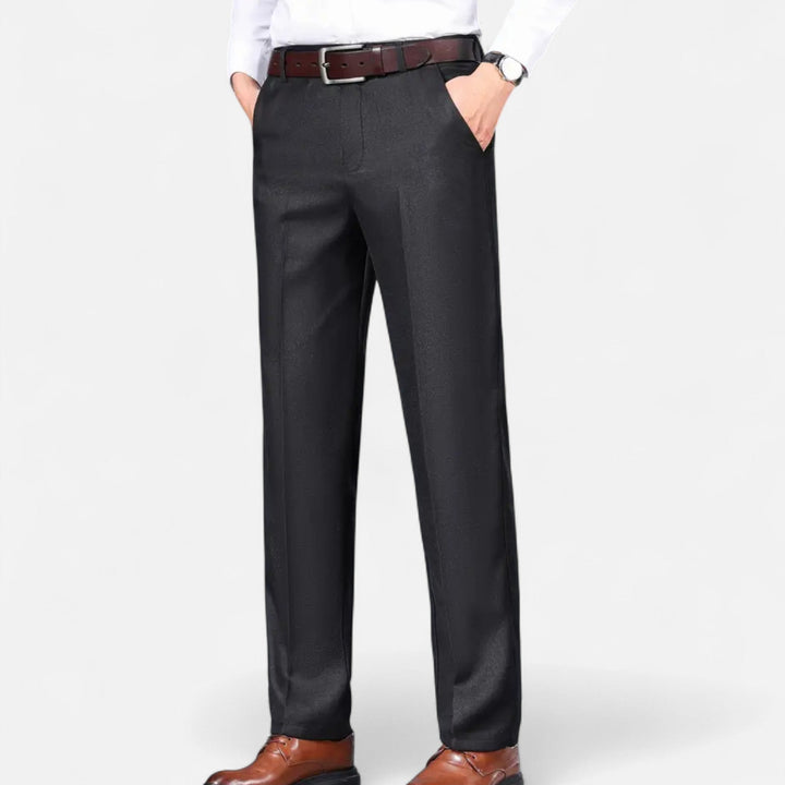 Men’s Timeless Straight Cut Suit Trousers