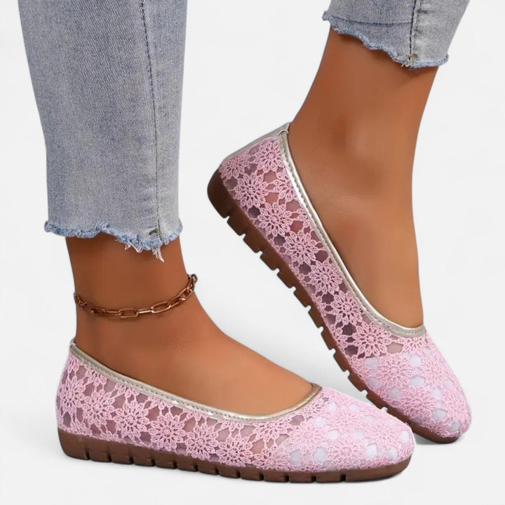 Women’s Lace Flats – Ethereal Elegance