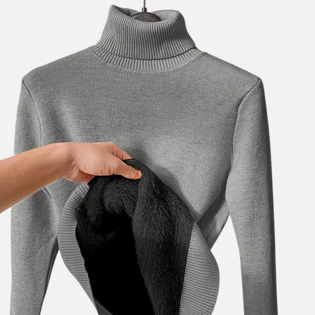 NOMU | Women’s Turtleneck Sweater – Heritage Comfort