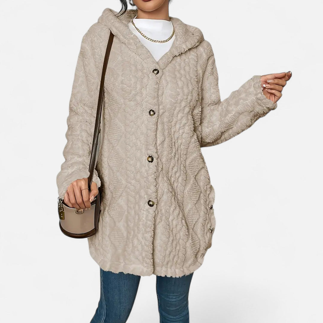 Women’s Jacquard Hooded Coat – Heritage Luxe