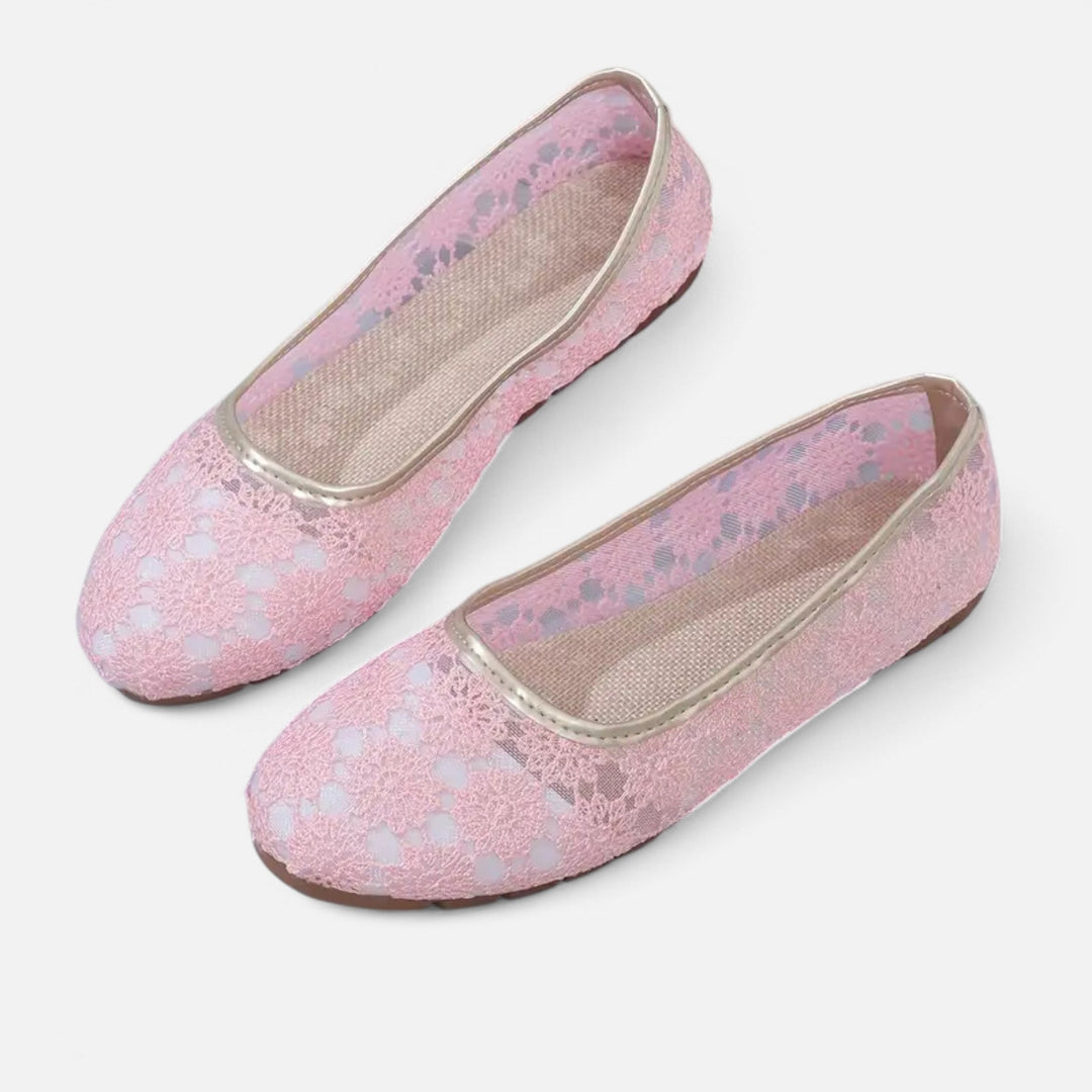 Women’s Lace Flats – Ethereal Elegance