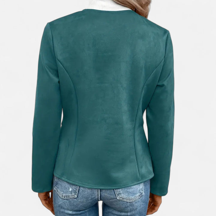 Women’s Slim Fit Zipper Jacket – Heritage Chic
