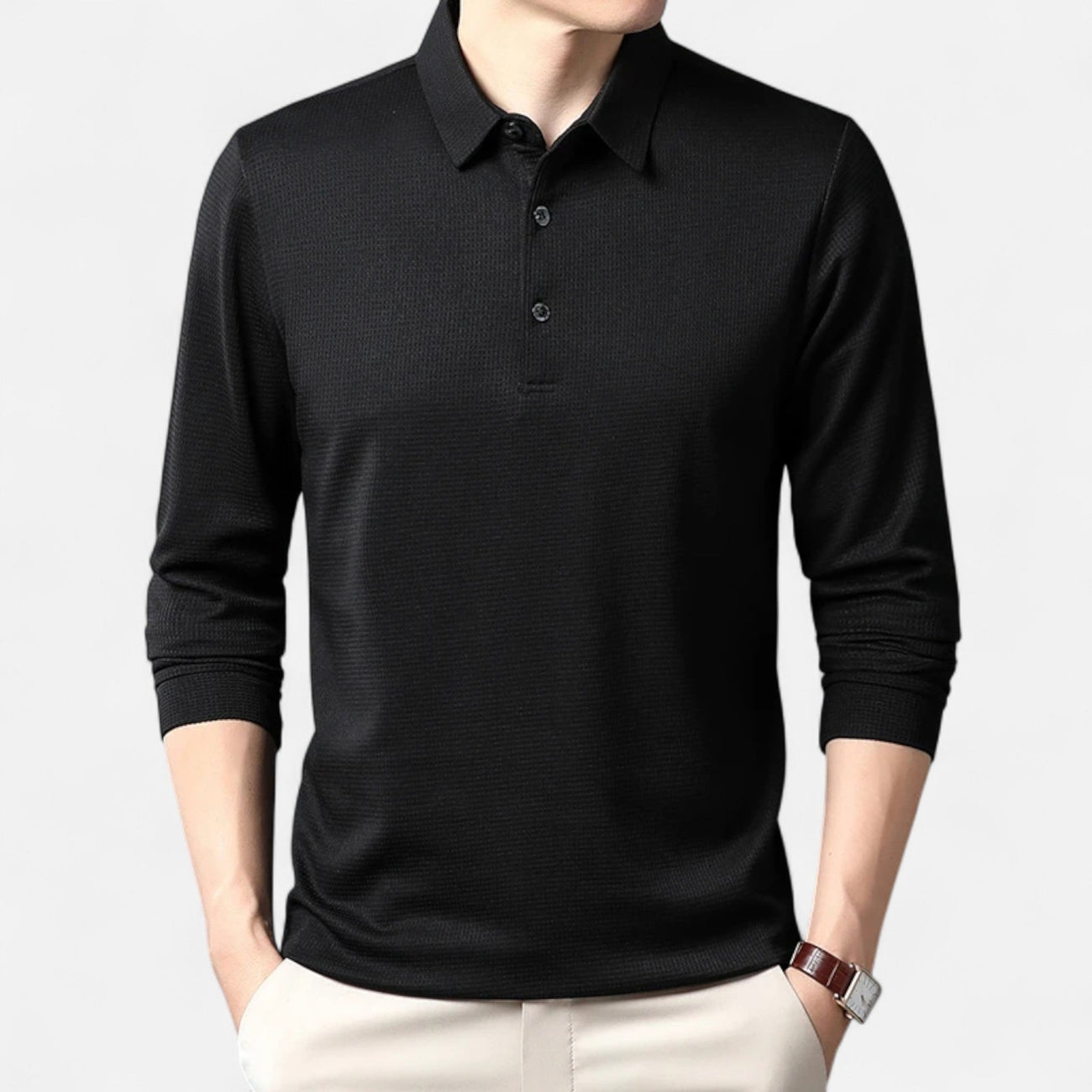 NOMU | Men’s Knitted Business Polo