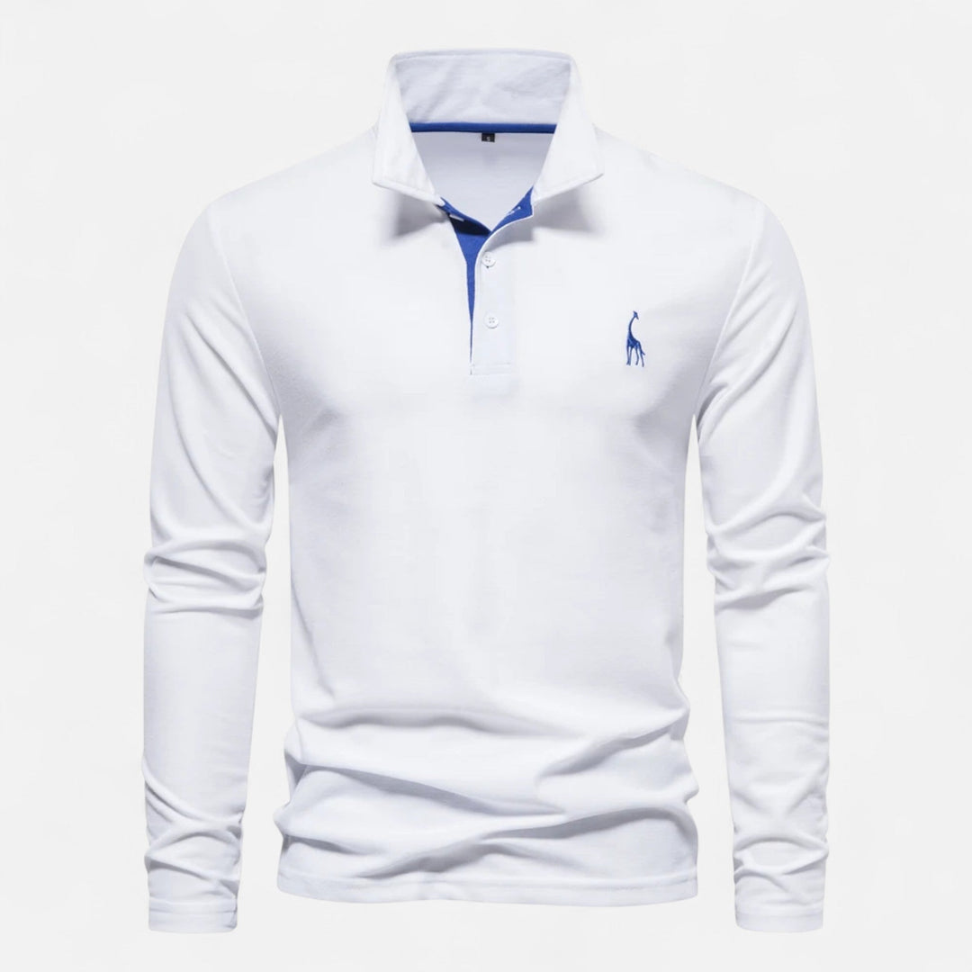 Men's Long Sleeve Polo Shirt