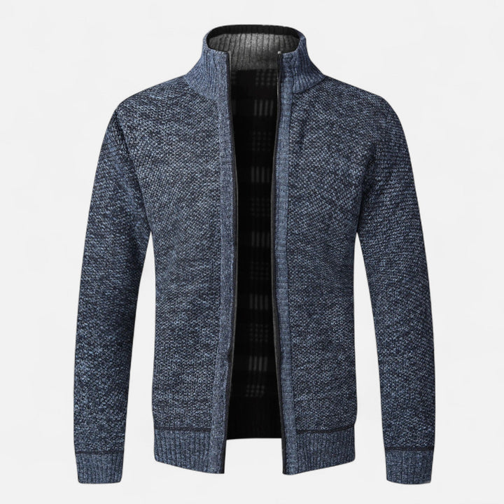 Men’s Knitted Zip Cardigan