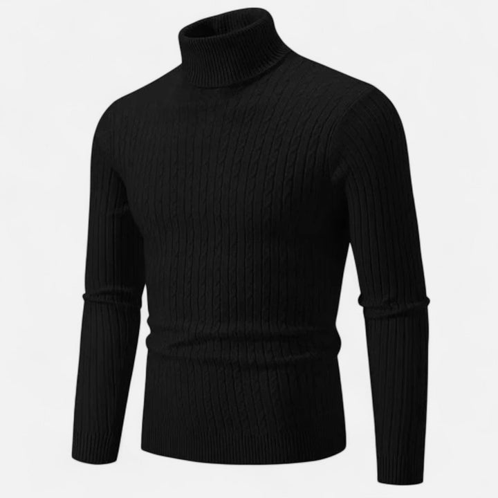 Men’s Wool Turtleneck Sweater