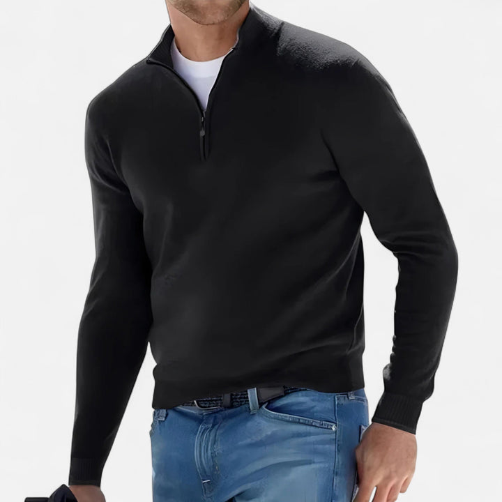 Men’s Oversized Half Zip Sweater