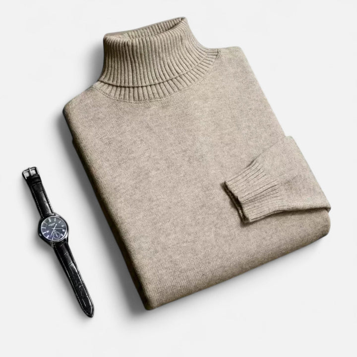 Men’s Slim Turtleneck Sweater
