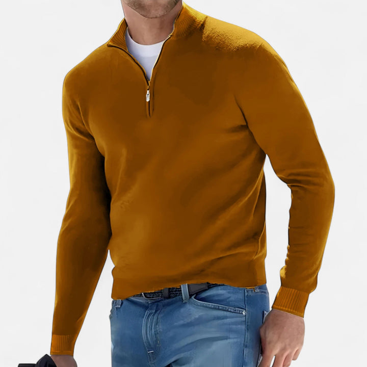 Men’s Oversized Half Zip Sweater