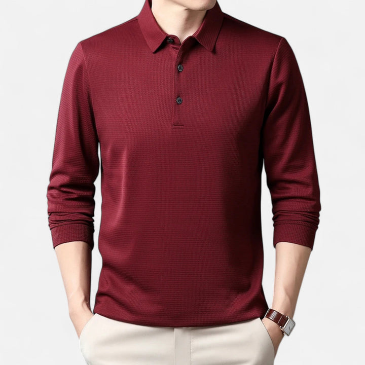 Men’s Knitted Business Polo