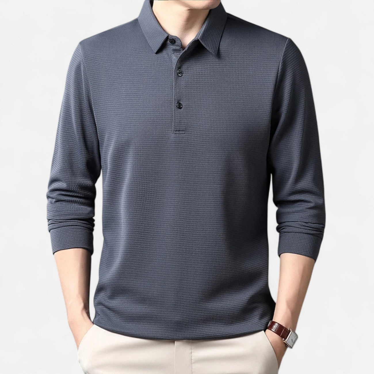 NOMU | Men’s Knitted Business Polo