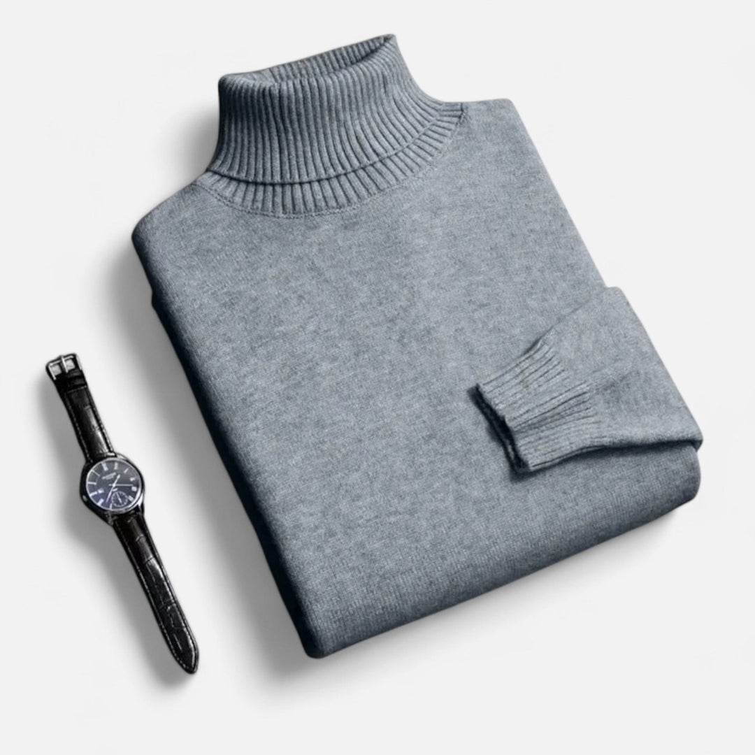 Men’s Slim Turtleneck Sweater