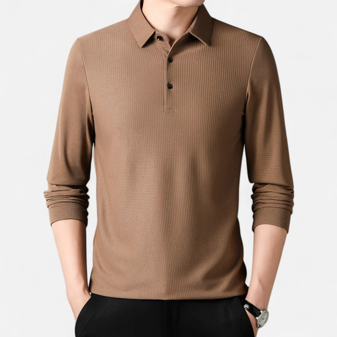 Men’s Knitted Business Polo