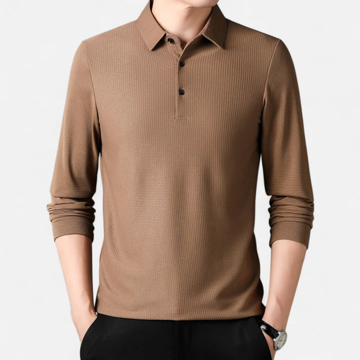 Men’s Knitted Business Polo