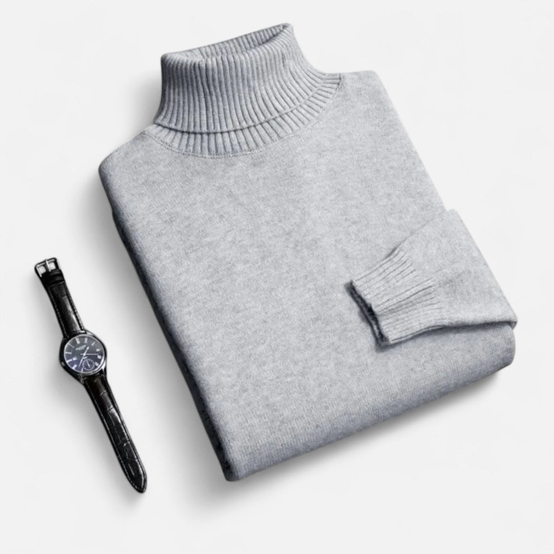 Men’s Slim Turtleneck Sweater