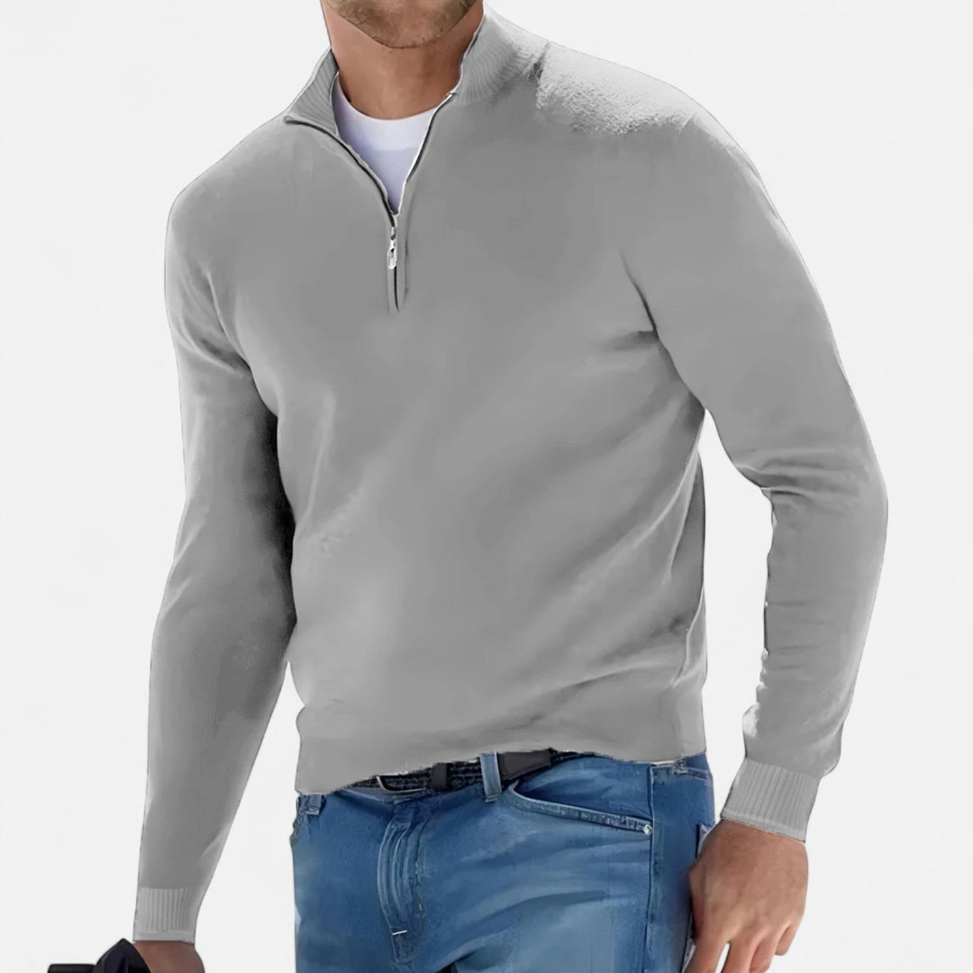 Men’s Oversized Half Zip Sweater