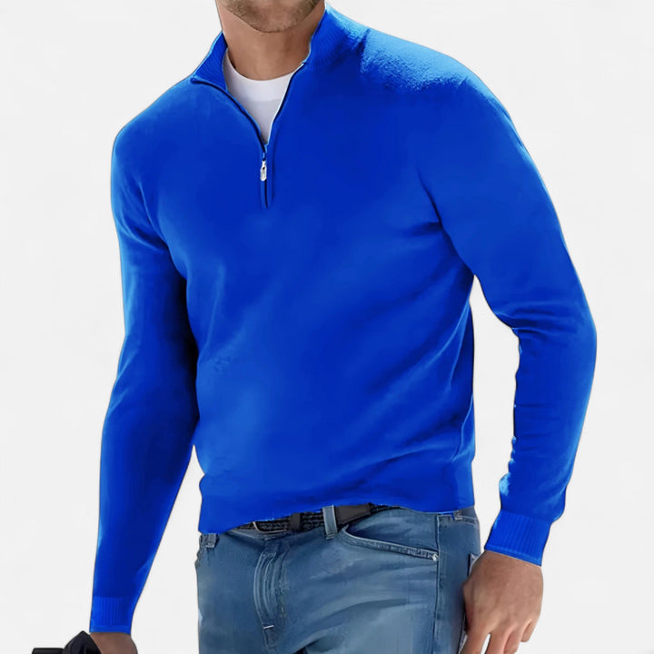 Men’s Oversized Half Zip Sweater