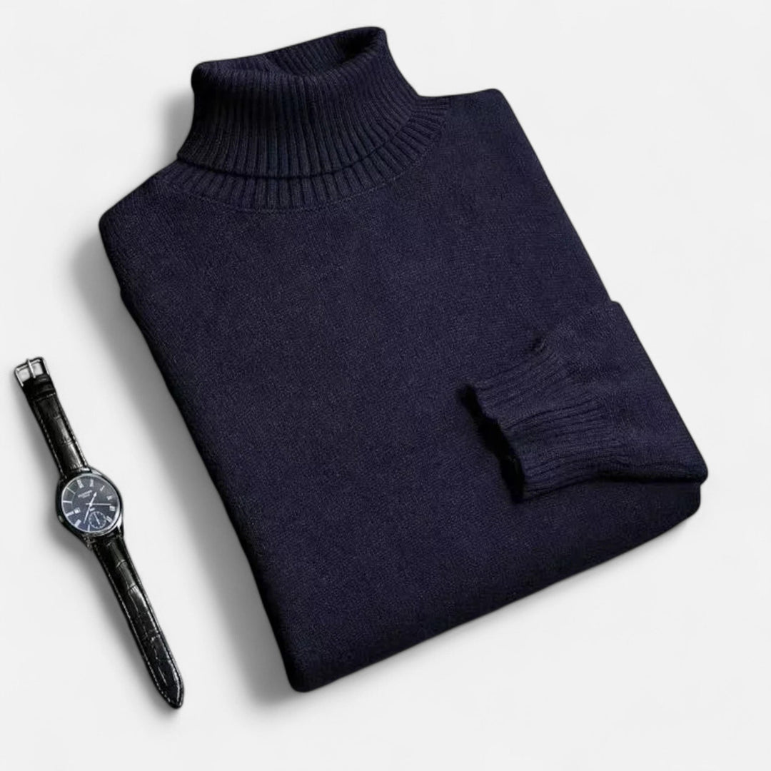 Men’s Slim Turtleneck Sweater