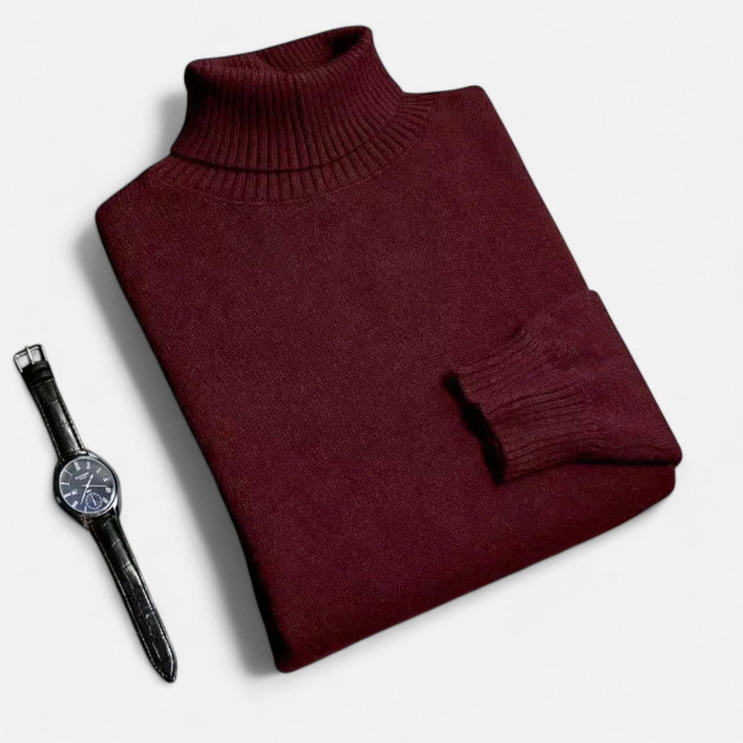 Men’s Slim Turtleneck Sweater