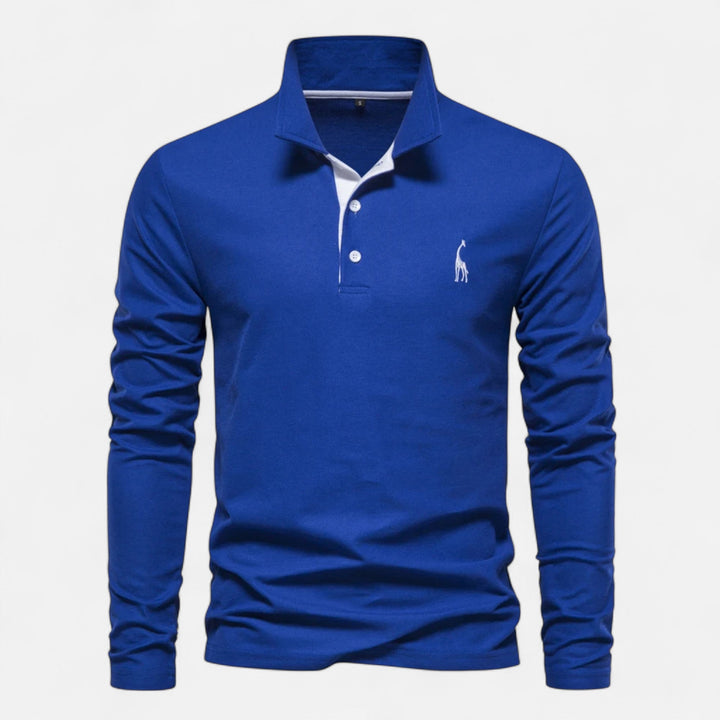 Men's Long Sleeve Polo Shirt