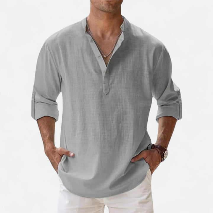Men’s Linen Beach Shirt