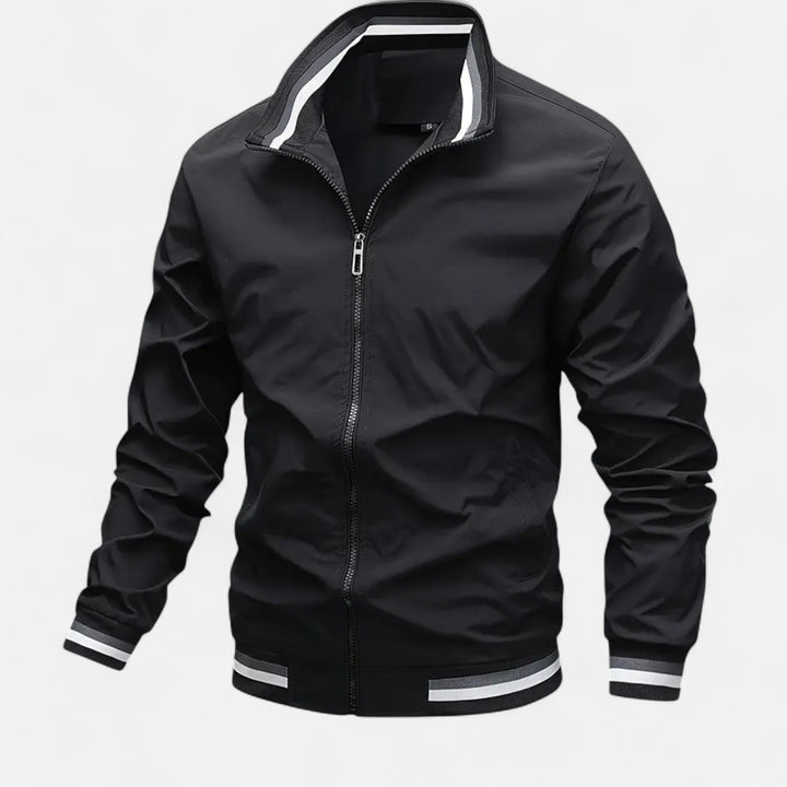 Men’s Baseball Collar Windbreaker Jacket