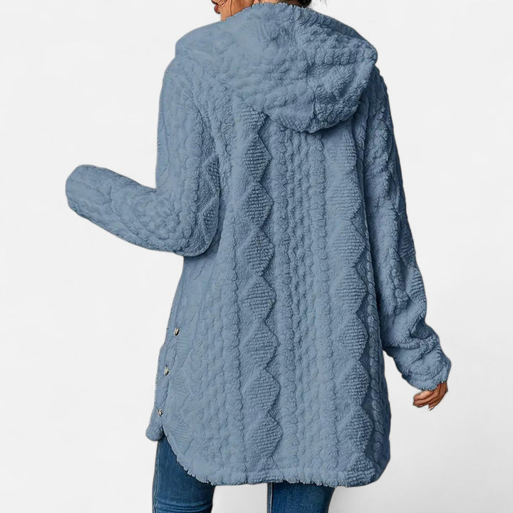 Women’s Jacquard Hooded Coat – Heritage Luxe