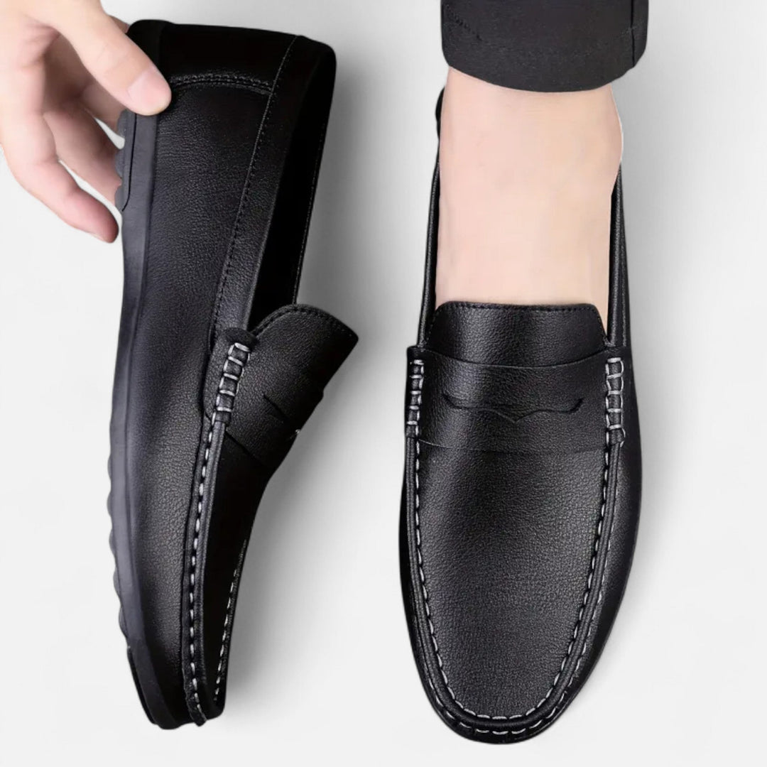 Men’s Classic Faux Leather Loafers