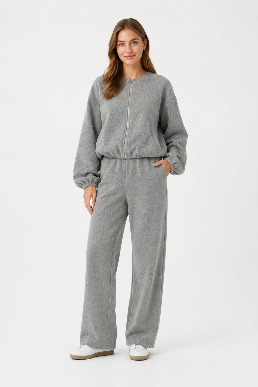 NOMU | Women’s Zippered Bomber Jacket