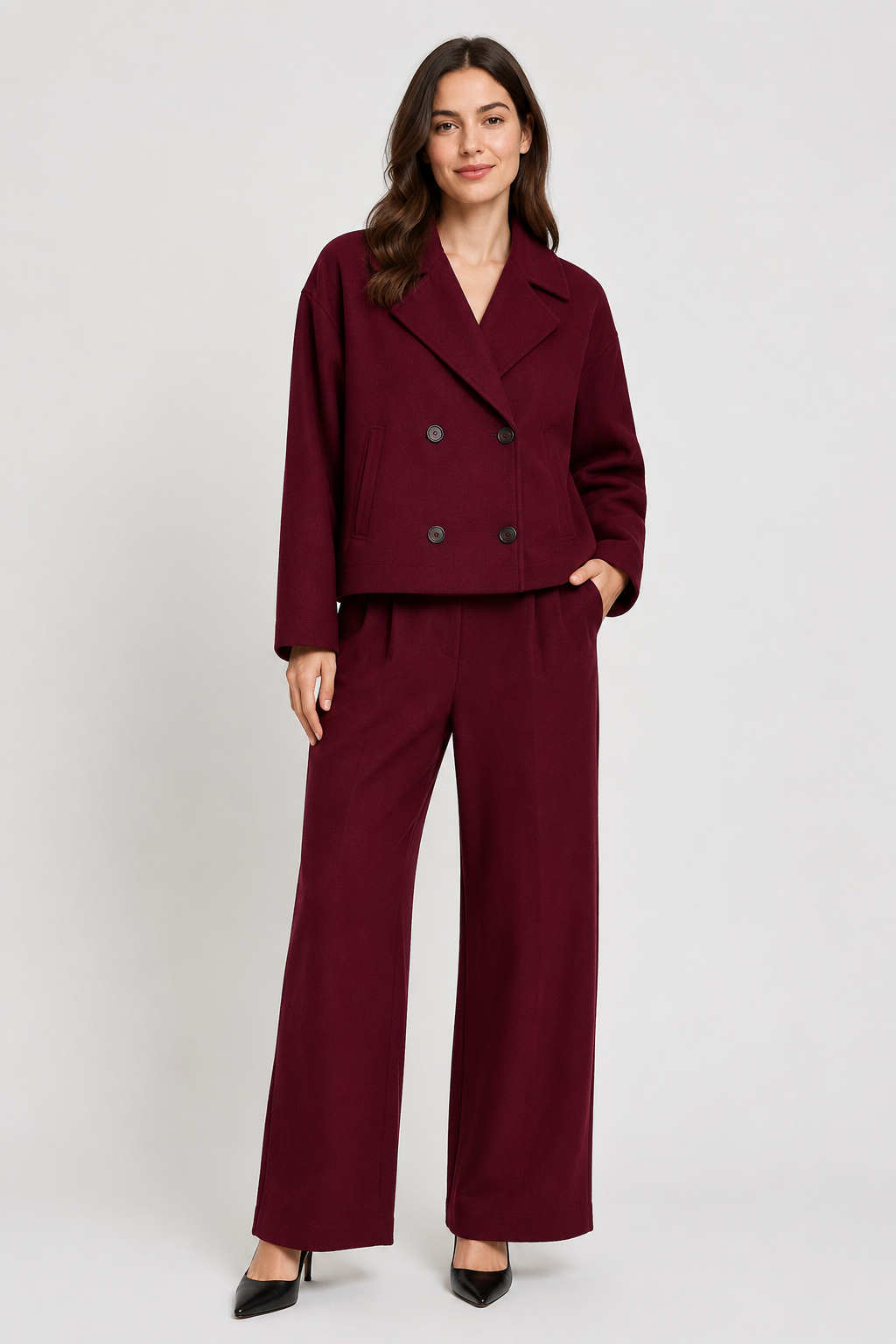 NOMU | Women’s Double Breasted Coat